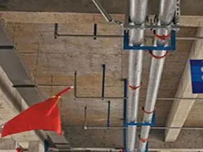 天元管廊支架的安装方法
